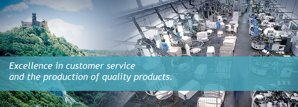 Excellence in customer service and the production of quality products.