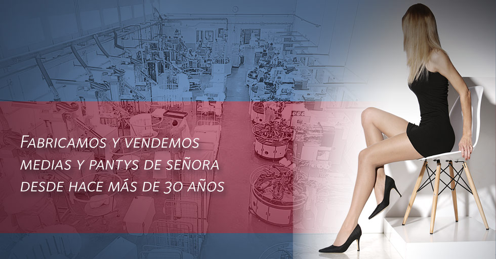 Fabricamos y vendemos medias  y pantys de señora desde hace más de 30 años